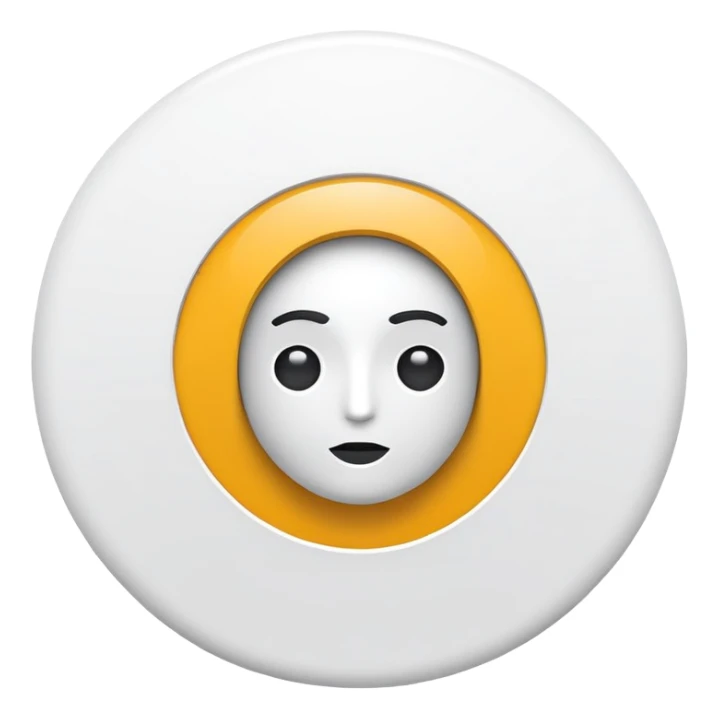 minimalist logo self2.art, focus on AI and art sticker