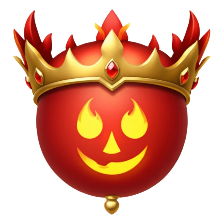 Make emojis for a server called crimson fire dominion on discord sticker