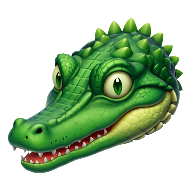 Make a dead gator emoji put x’s over its eyes and have it in a dead position sticker