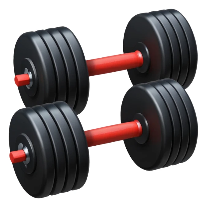 Peso de academia preto sticker