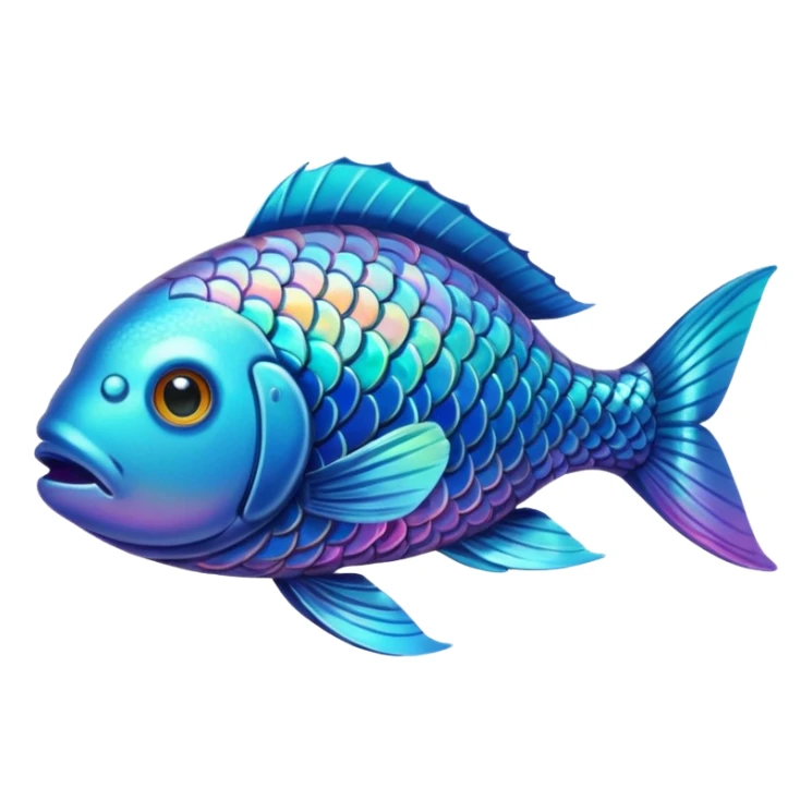 Fish sticker