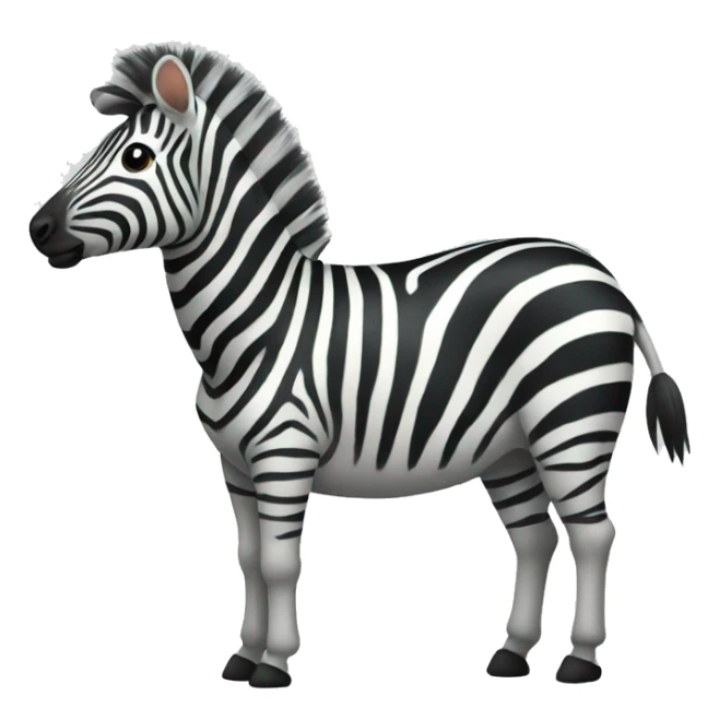 zebra sticker