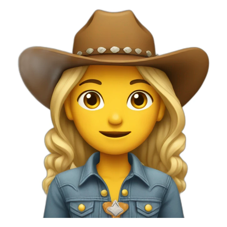 yee-haw girl  sticker