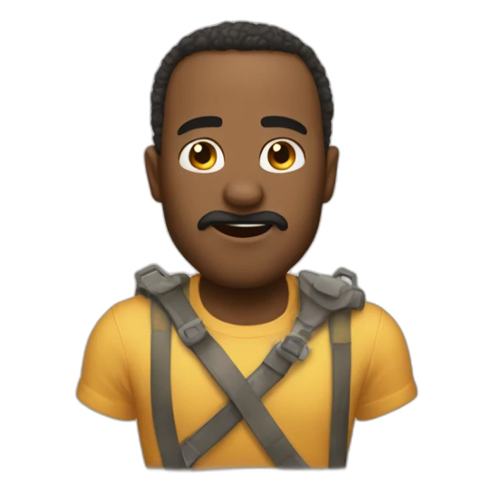 Emoji que ce mord les doigts sticker