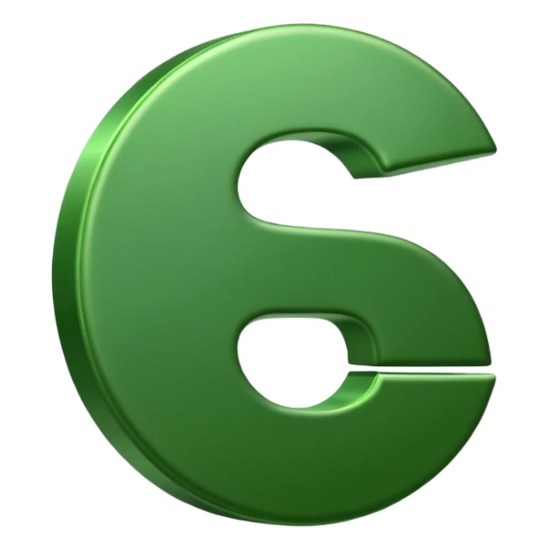 Cashapp emoji, a green dollar symbol with white background sticker