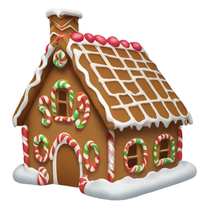gingerbread house sticker