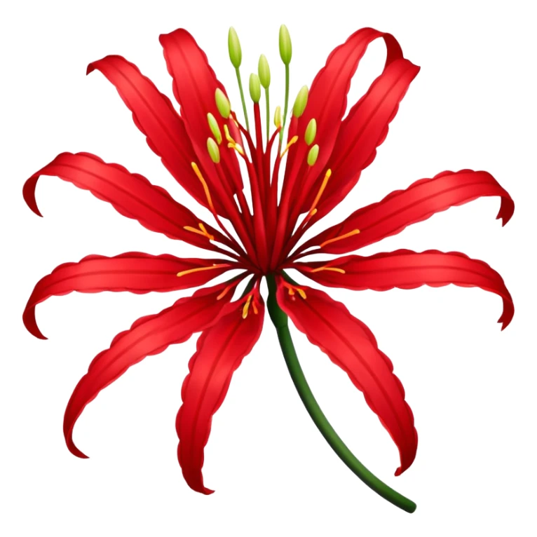 Red spider lily from tokyo ghoul  sticker