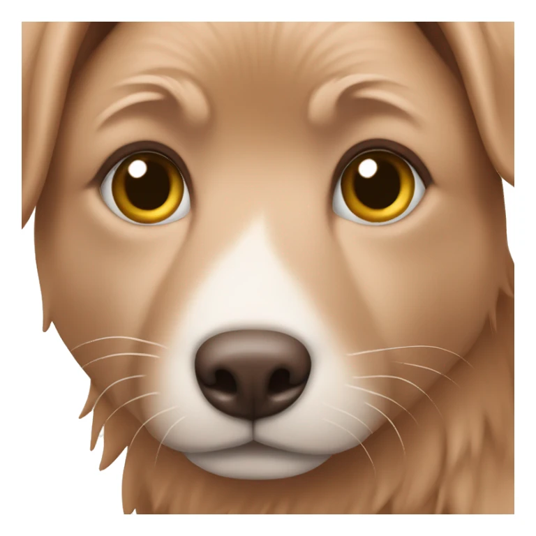 Ein mix aus rosa und braun Herz  sticker