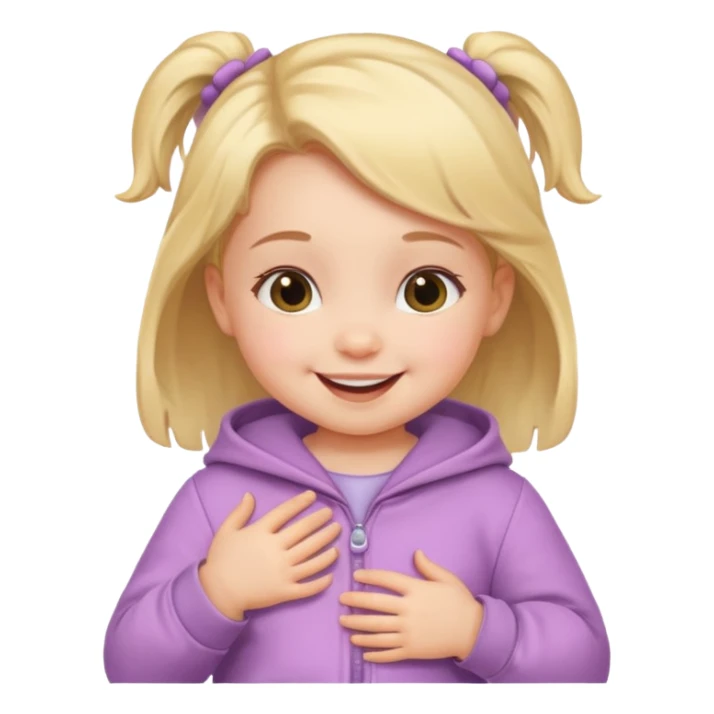 Baby Girl, Different Pose, different outfit, single Baby Girl only. sticker