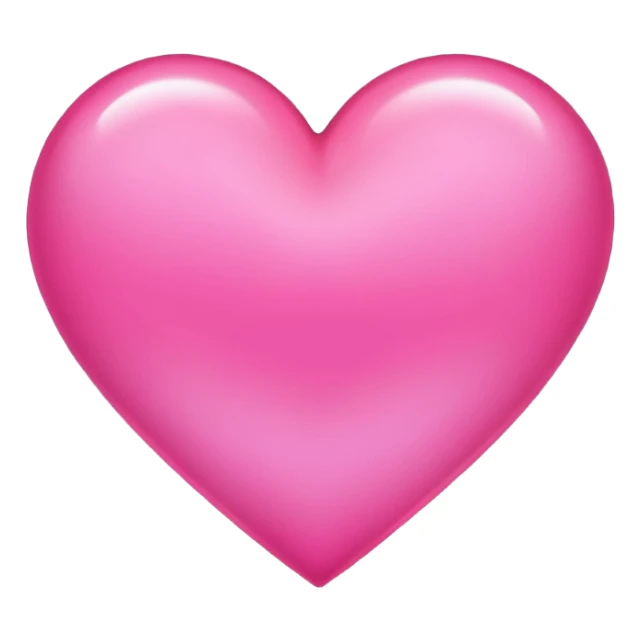 A glowing pink heart. Make it glow like crazy. Very bright and intense sticker