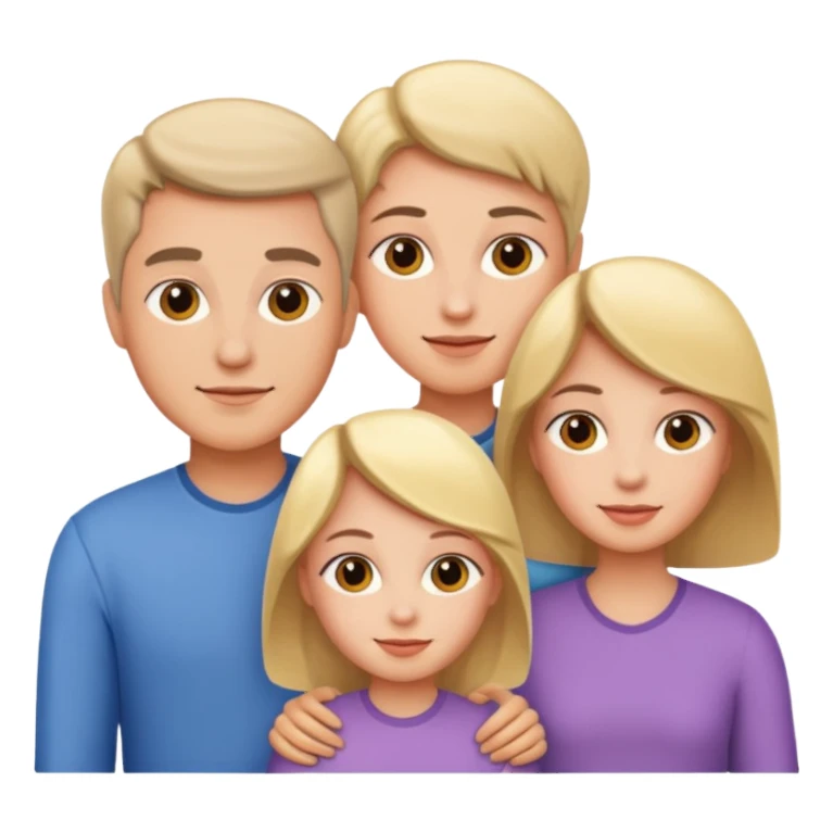 family bright skin sticker