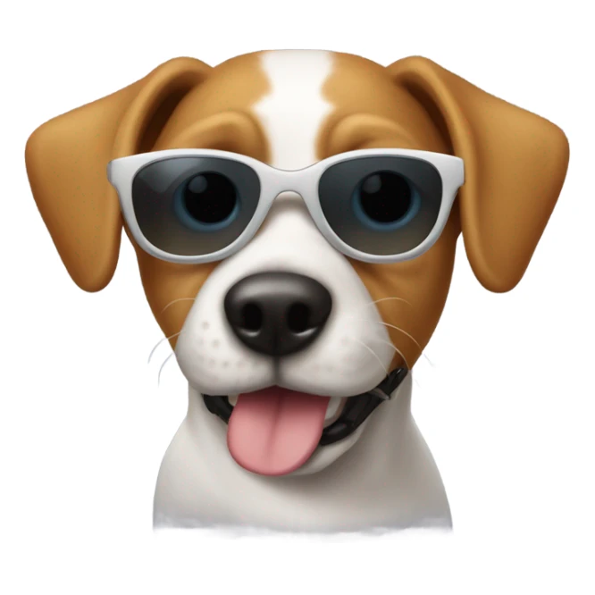 G.s.p. Dog with sunglasses on sticker