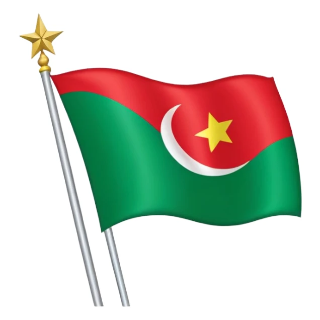 Flag of Recpublic Dagestan sticker