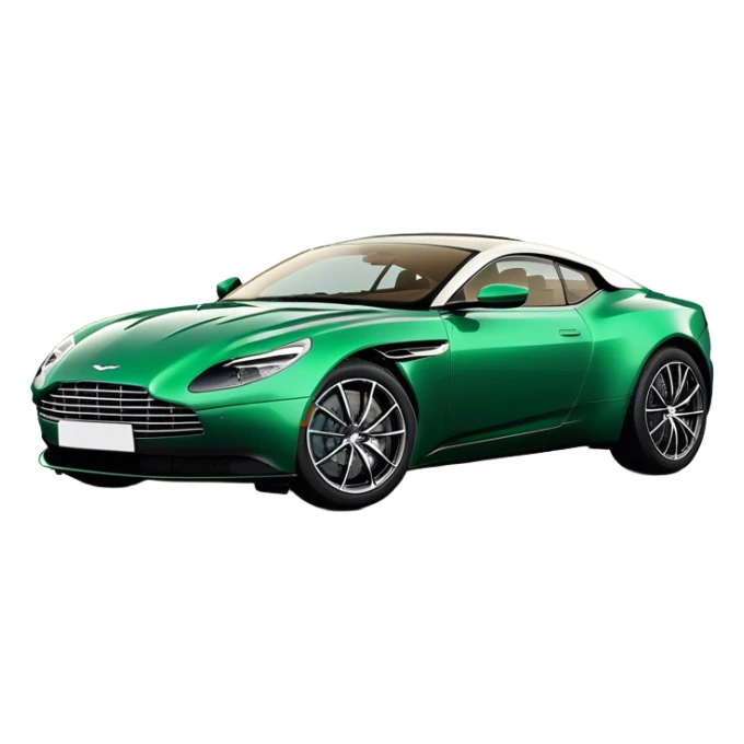 Aston Martin DB11 - Aston Martin (Model Year: 2022) (Iconic colour: Green) sticker