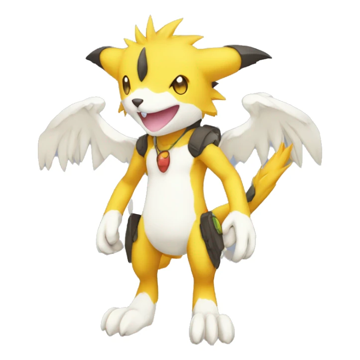 kawaii cool edgy Digimon-Fakemon-animal full body sticker