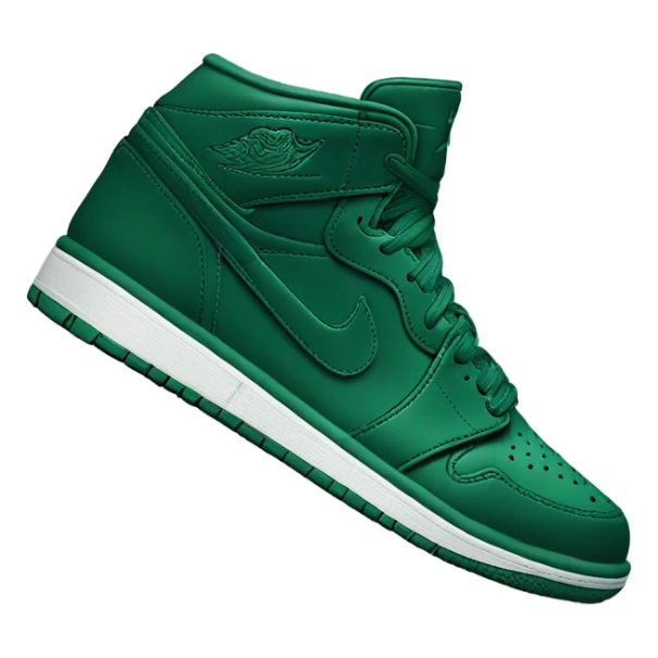 NIKE dark Green JORDAN SHOE sticker