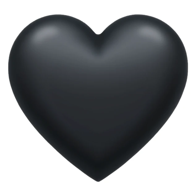 BLACK HEART WITH A BACKGROUND IN THE COLOR #30184c sticker