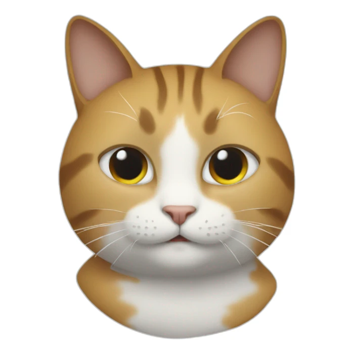 Computer cat sticker