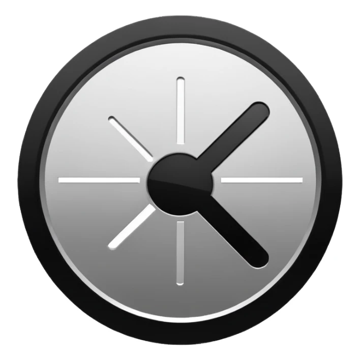 the classic fast forward emoji ⏩  in black and white sticker