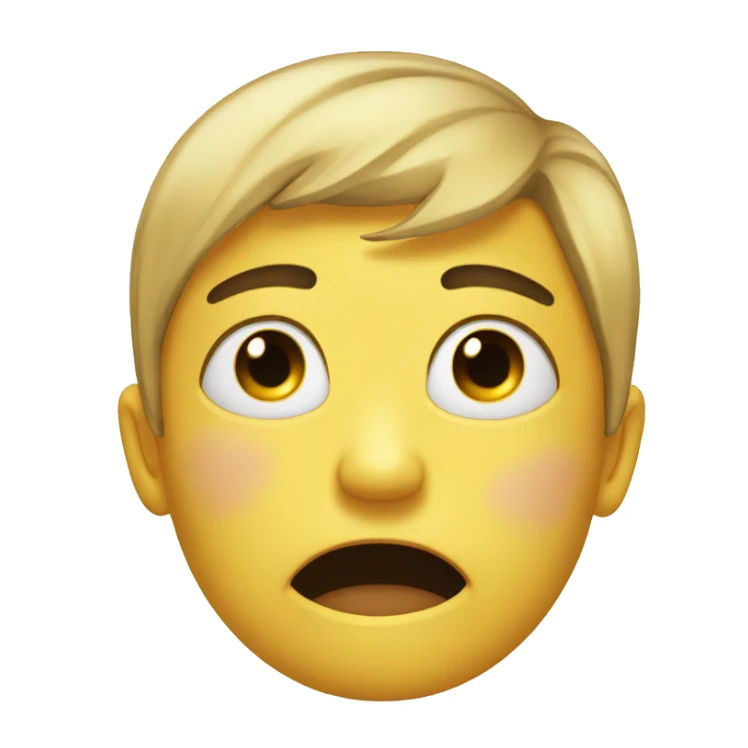 Crying emoji drowning In tears sticker