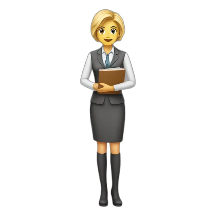teacher woman xijab sticker
