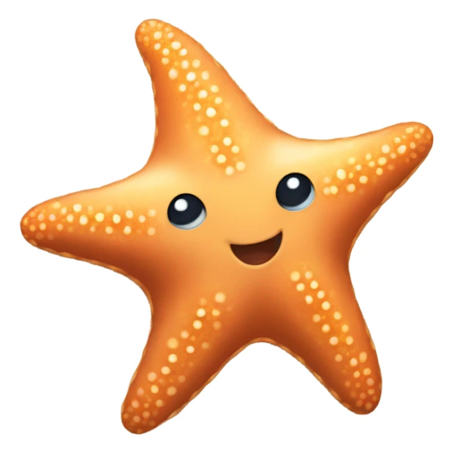 Starfish sticker