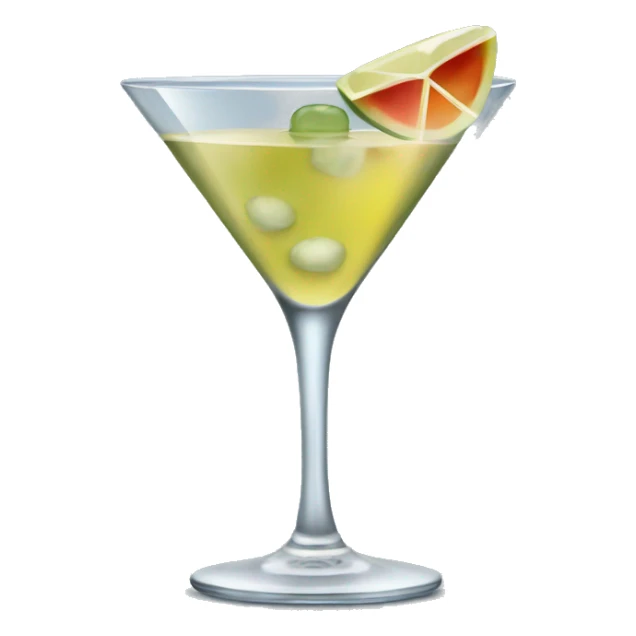 Glass of Martini  sticker