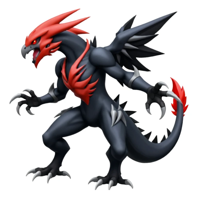 Darkrai-Zekrom-Yveltal-fusion-Fakémon-Pokémon-creature  sticker