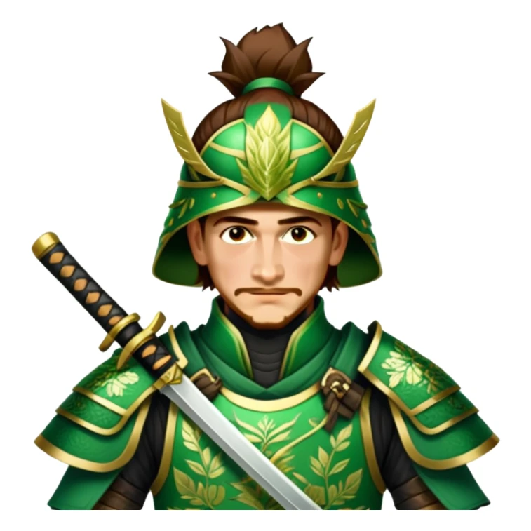 Emerald Samurai sticker