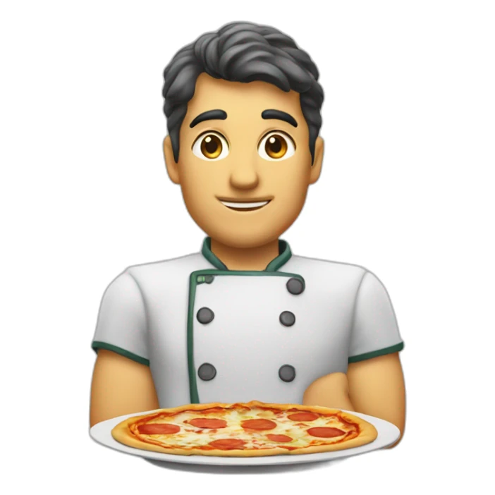 logo portofino pizza y pasta sticker