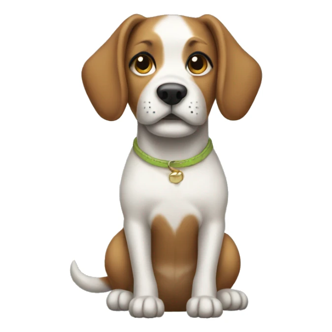 Dog wear skirt sticker