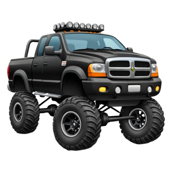 Need a SRT truck emoji that I can copy and paste with no guns on top sticker