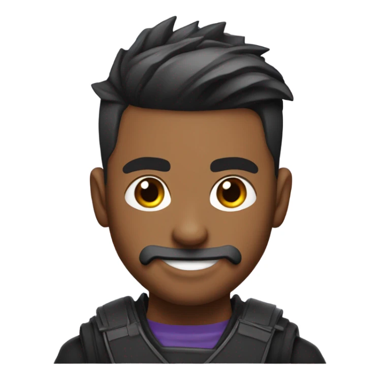 Twitch streamer ninja with a low taper fade sticker