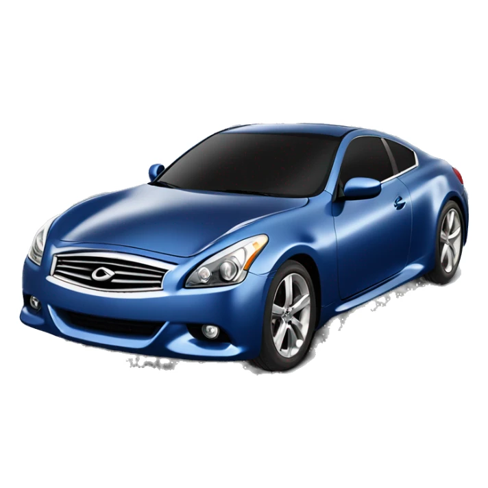 Athens Blue Infiniti G37 Coupe sticker