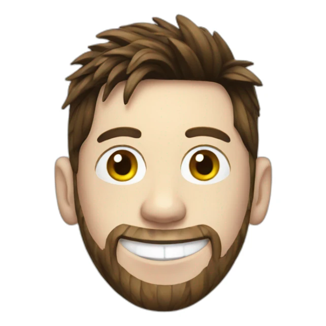 messi with banana sticker