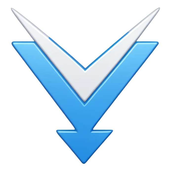It's a bright blue jagged starburst (or sunburst/jagged circle) background with a bold white checkmark centered inside. This design has remained consistent for X Premium subscribers sticker