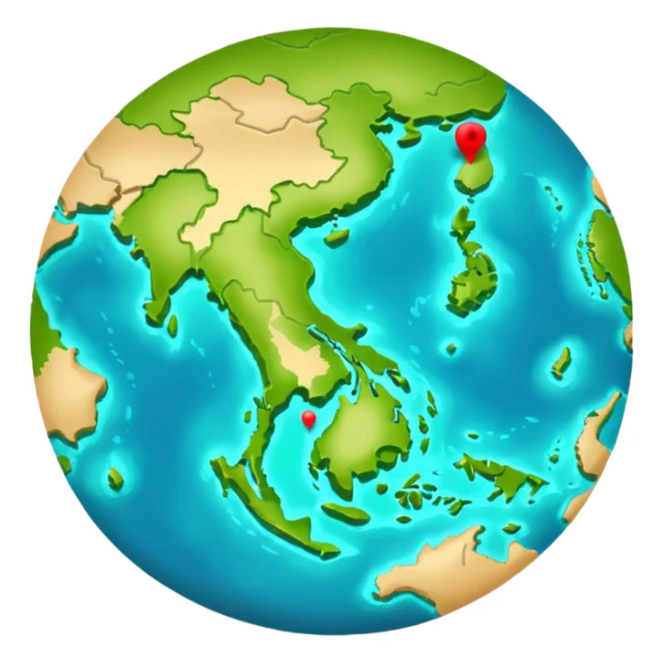 a vietnam map with no other countries around it sticker