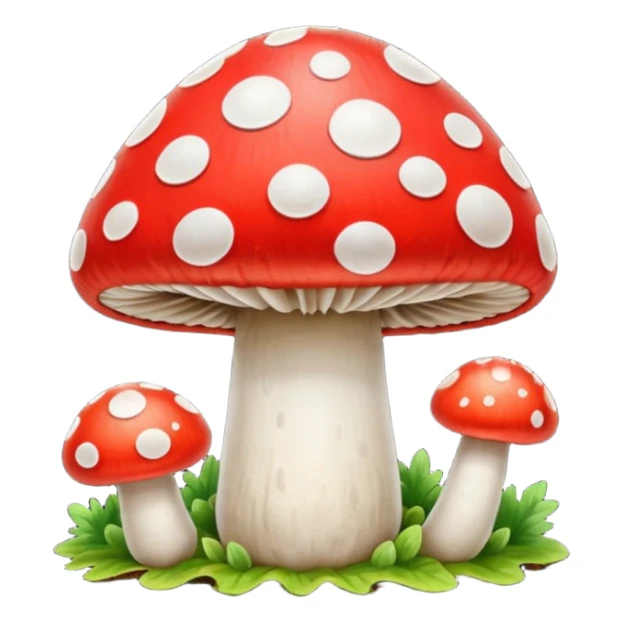 psychodelic mushroom single simple colorful harvested psylocybine sticker