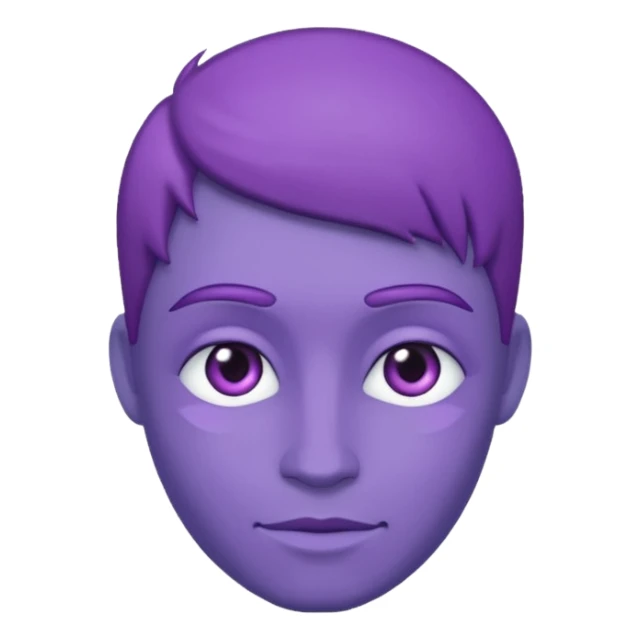 purple person sticker