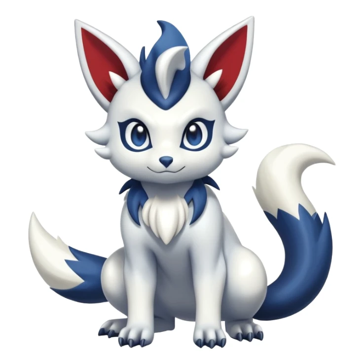 Shiny Absol-Furret-Meowstic-Zangoose-Hybrid (Full body) sticker