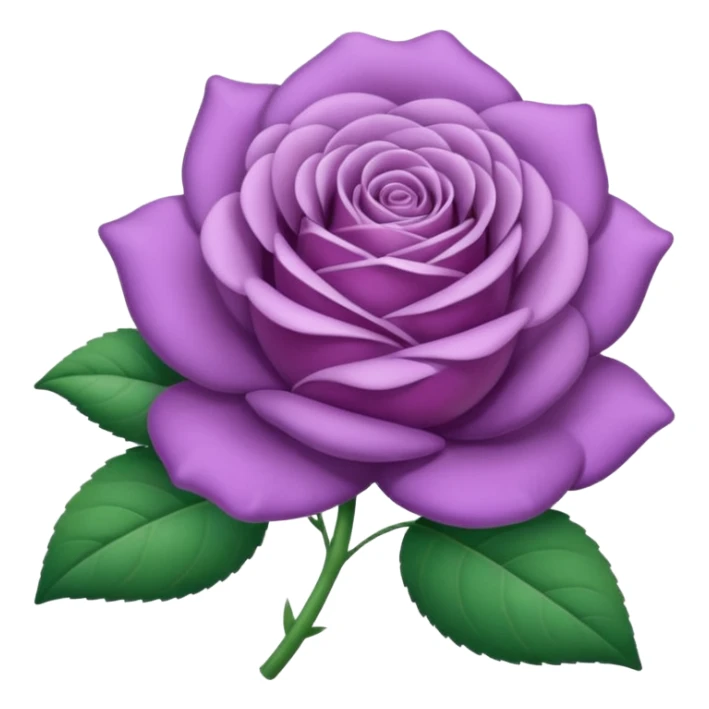 Una rosa lila sticker