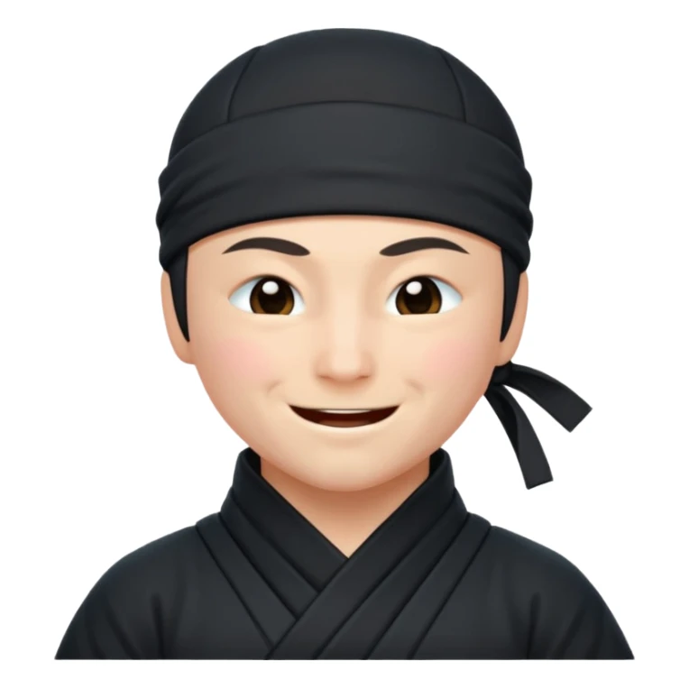 Ninja who is falling in love sticker