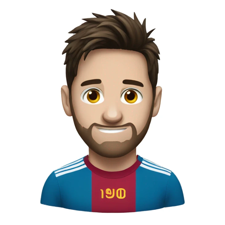 Messi emoji sticker