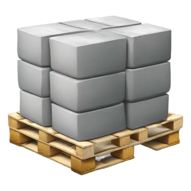 Pallet of concrete maximizer sticker