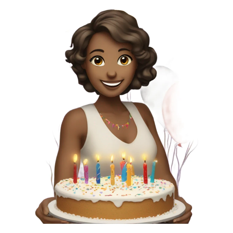 Girl turning 30 years old sticker