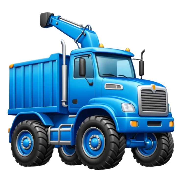puedes crear unemojis de una tractocamion  sticker