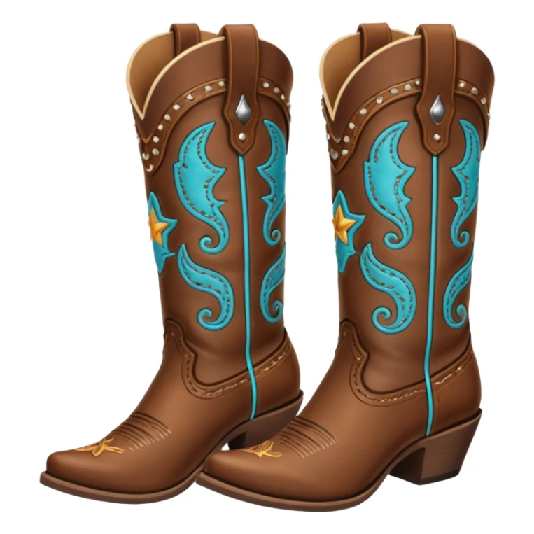 cowgirl boots  sticker