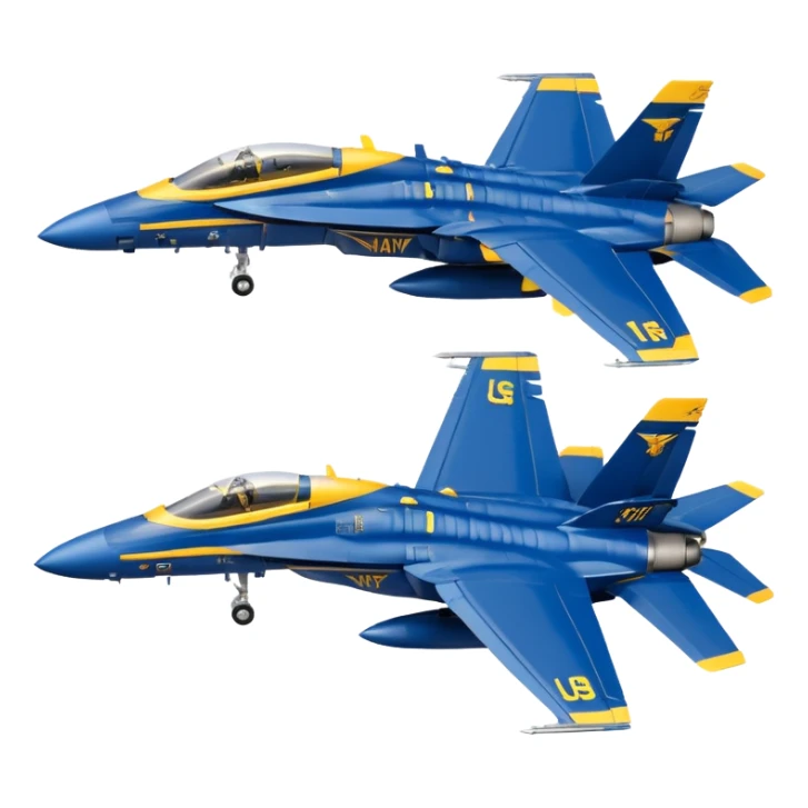 US Navy Blue Angels f/a-18 sticker