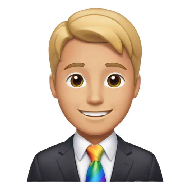 Gay Donald trump   sticker