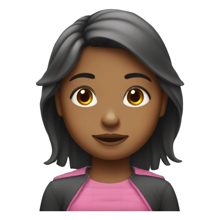 Fille qui tire sur mon cœur  sticker